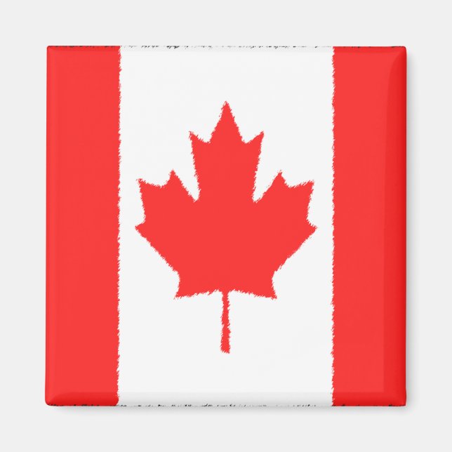 Canadian Flag Magnet (Front)