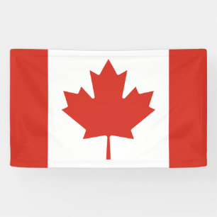 Canadian Flag (Maple Leaf) (Canada) Banner