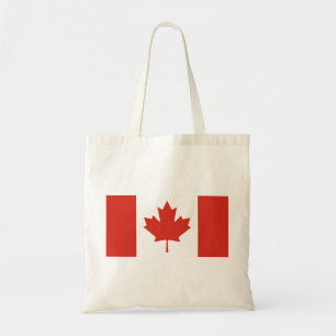 Canadian Flag (Maple Leaf) (Canada) Tote Bag