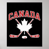 Canadian Flag Maple Leaf Hockey Canada Day Men Wom