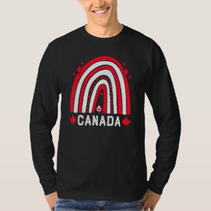 Canadian Flag Maple Leaf Rainbow Canada Day 2022 T-Shirt