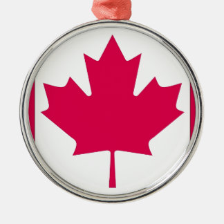 Canadian Flag Metal Tree Decoration