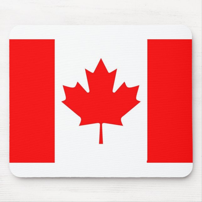 Canadian-Flag Mouse Mat (Front)