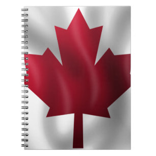 Canadian Flag Notebook