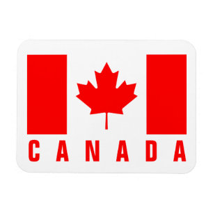 Canadian flag of Canada fridge Magnet