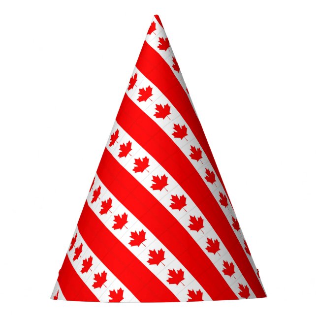CANADIAN FLAG PARTY HAT (Front)