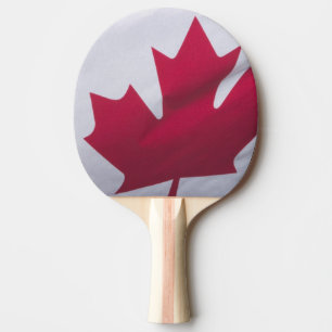 Canadian Flag. Ping Pong Paddle