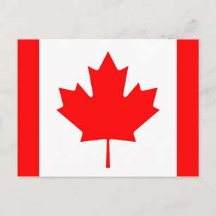 Canadian Flag Postcard
