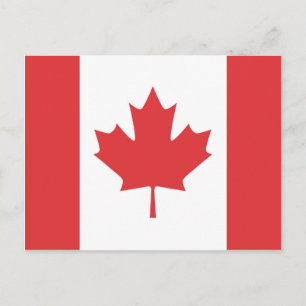 Canadian Flag Postcard
