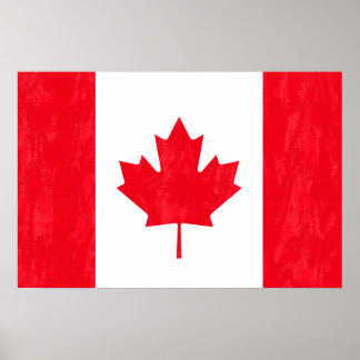 CANADIAN FLAG Poster