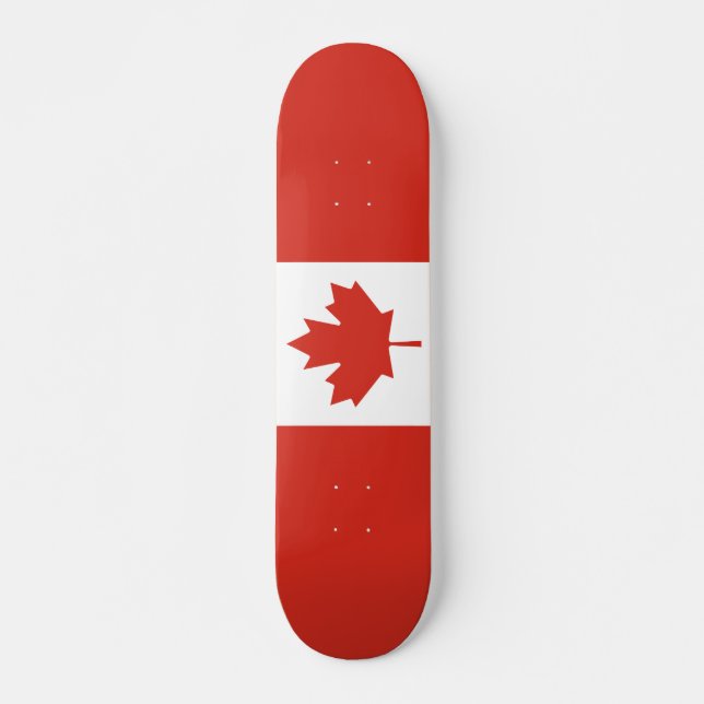 Canadian Flag Skateboard (Front)