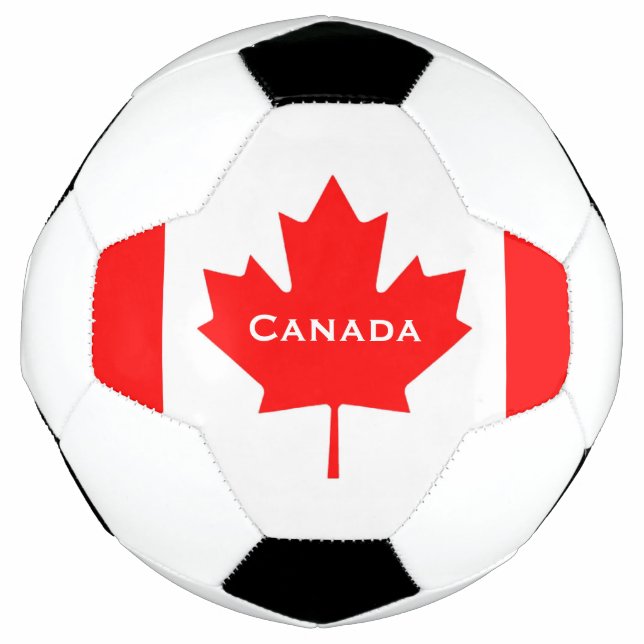 Canadian Flag Soccer Ball (Front)