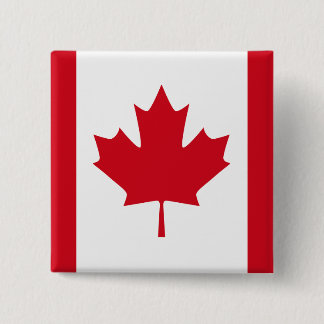 Canadian Flag T-shirts and Apparel 15 Cm Square Badge