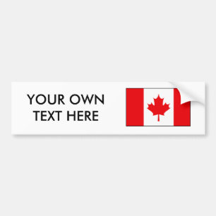 Canadian Flag T-shirts and Gifts Bumper Sticker