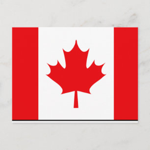 Canadian Flag T-shirts and Gifts Postcard