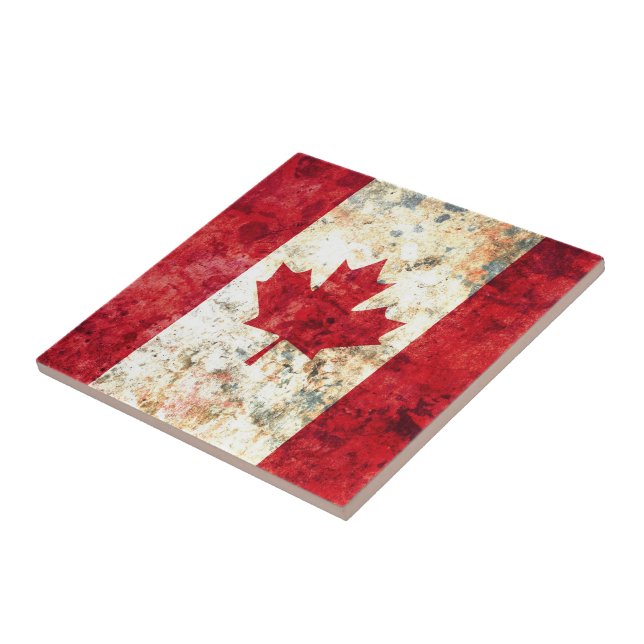 Canadian Flag Tile (Side)