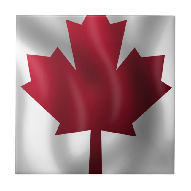 Canadian Flag Tile (Front)