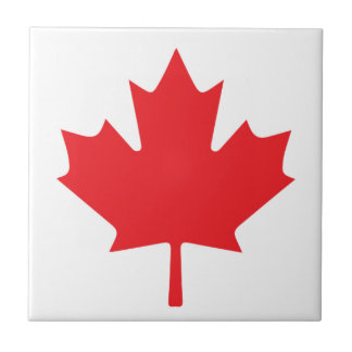 Canadian Flag Tile