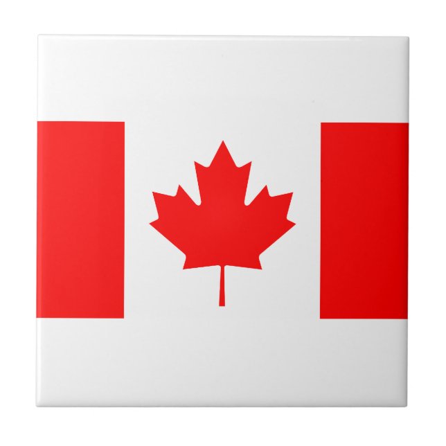Canadian flag tile (Front)
