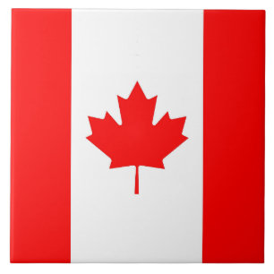 Canadian Flag Tile