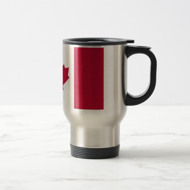 Canadian Flag Travel Mug (Right)