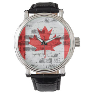 Canadian Flag Vintage Watch