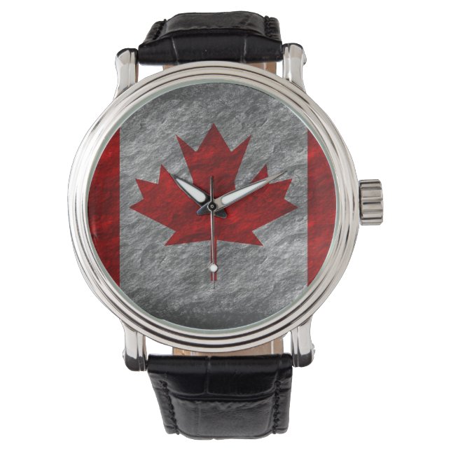 Canadian Flag Watch (Front)