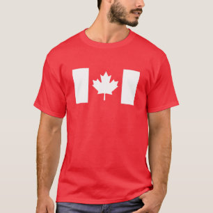 Canadian Flag Women Men Kids Maple Leaf Canada Day T-Shirt