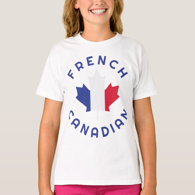 Canadian French Roots  T-Shirt (Front)