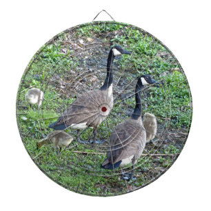 Canadian Geese Family Dartboard