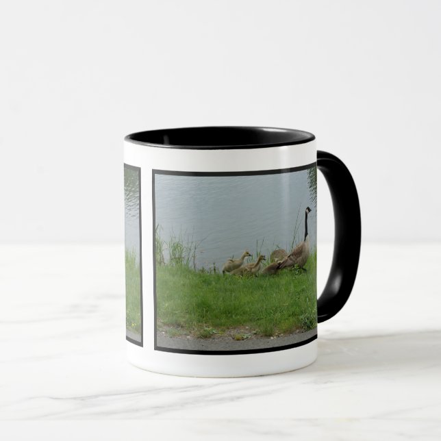 Canadian Geese Family Mug (Front Right)