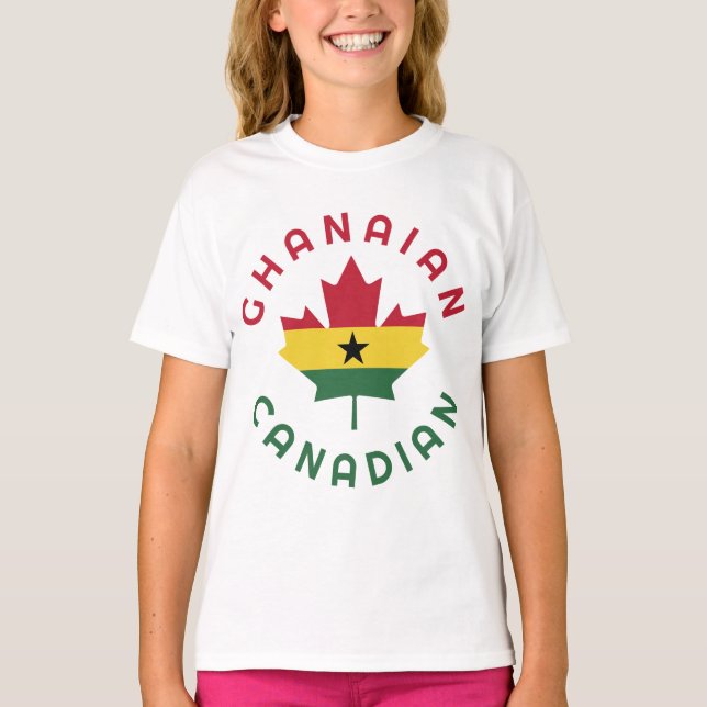 Canadian Ghanaian Roots T-Shirt (Front)