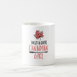 Canadian Girl Canada Gift Coffee Mug