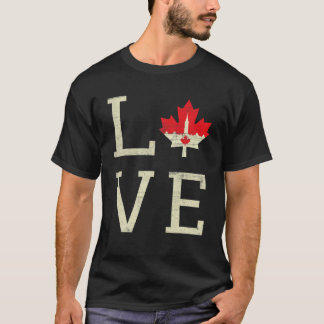 Canadian Girl Unbreakable Canadian Flag Strong Wom T-Shirt