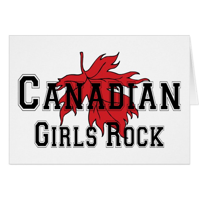 Canadian Girls Rock (Front Horizontal)
