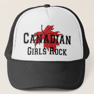Canadian Girls Rock Trucker Hat