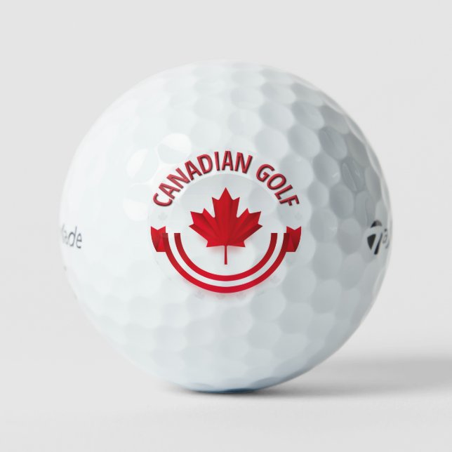 Canadian Golf Taylor Made TP5 Golf Balls (Front)