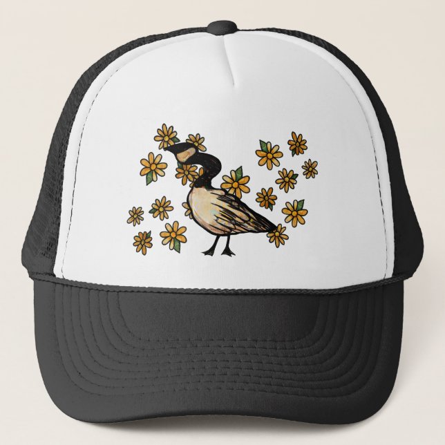 Canadian Goose Canada Geese Nature Lovers          Trucker Hat (Front)