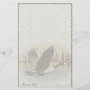 Canadian Goose Custom Stationery