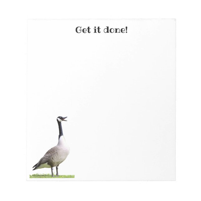 Canadian Goose Notepad (Front)