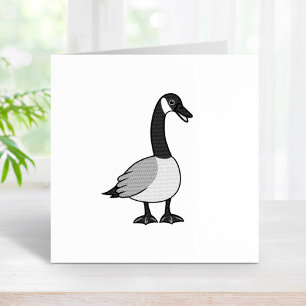 Canadian Goose Rubber Stamp