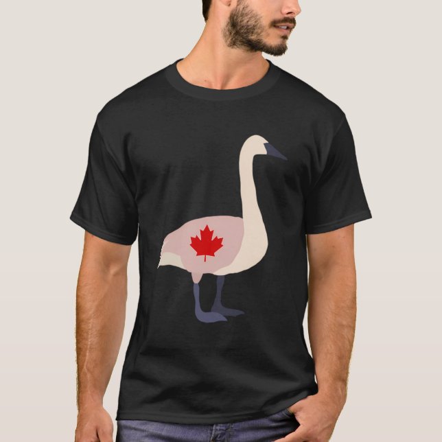 Canadian Goose Shirt For Canada Day 2020 Geese Bir (Front)