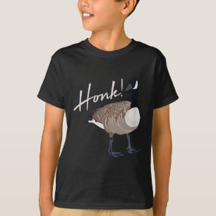 Canadian Goose Shirt Honk Funny Cute Bird Hunter G
