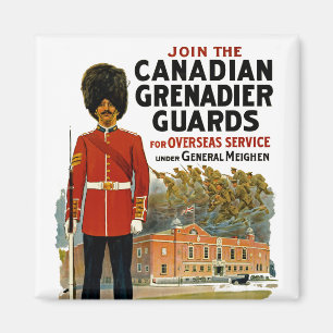 Canadian Grenadier Guards Magnet