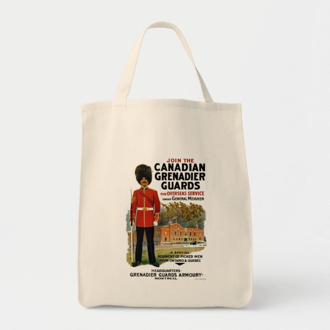 Canadian Grenadier Guards Tote Bag (Front)