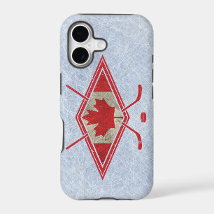 Canadian Hockey Flag Logo