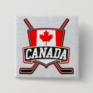 Canadian Hockey Logo Badge