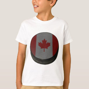 Canadian Hockey Puck T-Shirt
