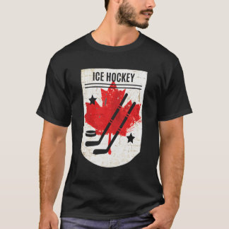 Canadian Ice Hockey For Canada Day T-Shirt