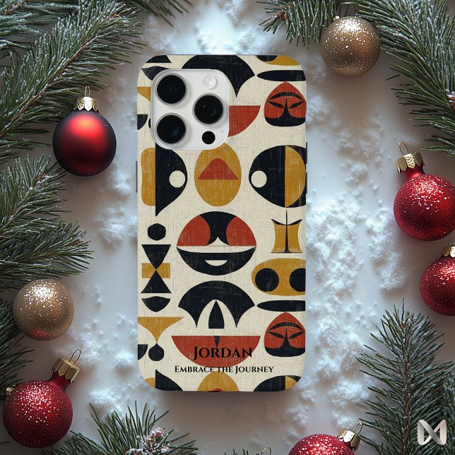 Canadian Indigenous Totem Art, Abstract Elegance Case-Mate iPhone Case (Creator Uploaded)